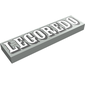Tile 1 x 4 with 'LEGOREDO' Print