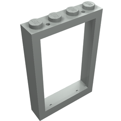 Window 1 x 4 x 5 with Solid Studs