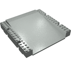 Baseplate Raised 16 x 16 x 2 1/3 Ramp (2642)