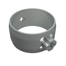 LEGO PART 2745 Technic Cylinder 4 x 4 x 1 2/3 with Axle