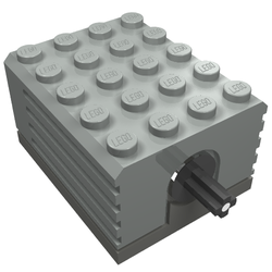 Lego Light Grey Electric  Motor 9V 5 x 4 x 2 1//3 Technic Mindstorm 2838c01