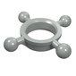 Technic Helicopter Rotor Holder with Towballs