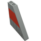Slope 55° 1 x 6 x 5 with Red and Dark Gray Print