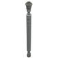 Flexible Ribbed Hose 8mm Ends 12L with Tabbed Dark Gray Ends