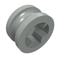 Technic Bush 1/2 Smooth with Axle Hole Reduced (32123a)