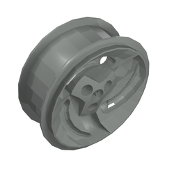 Wheel 81.6 x 34 ZR Three Spoke Swirl