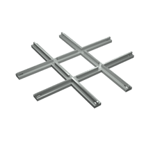 Train Track 4.5V Crossing, Slotted Rail (3231b)