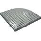 Brick Round Corner 16 x 16
