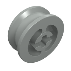 Wheel with Split Axle hole (3482)