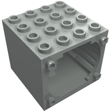 Motor Housing 4 x 4 x 3, 4.5V (3691)