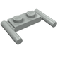Plate Special 1 x 2 with Handles [Round Ends, Mid Attachment]