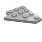 Wedge Plate 4 x 4 Wing Right