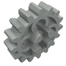Technic Gear 16 Tooth with Round Holes [Old Style] (4019)