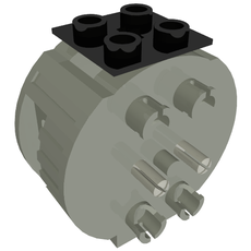 Battery Box, 4.5V, 2 x 4, 3 x C-Cell Polarity Switch (4352)