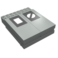 Control Unit, Train 12V, 8 x 10 with Train Point print (4707c01)