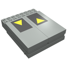 Control Unit, Train 12V, 8 x 10 with Train Decoupler print (4707c02)