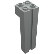 Brick Special 2 x 2 x 6 with Groove (6056)
