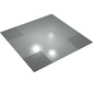 Baseplate 32 x 32 with 9-Stud Crossroads [Plain]