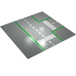 Baseplate 32 x 32 with 9-Stud T Intersection with Road Print