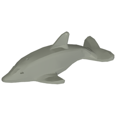 Animal, Dolphin (Normal Connection - With Axle Holder) (6228b)