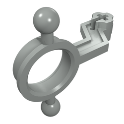 Technic Steering Arm Large with Hub, Towballs - Pin Connection