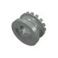 Technic Bush 1/2 Toothed Type II [X Opening]