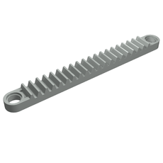 Technic Gear Rack 1 x 10 with Holes (6592)