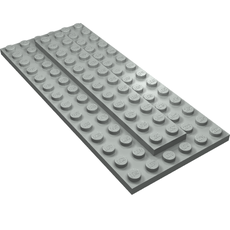 Battery Cover, Train Car Roof 6 x 14 (699)