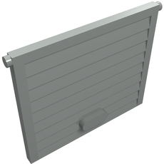 HO Scale Accessory Door for Garage 4 x 8 x 3 (722)