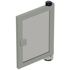 Door 1 x 4 x 5 Right with Trans-Brown Glass (73194c03)