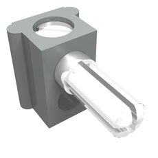 Electric Connector, 1 Way Male Squared [Complete Assembly] (765c01)