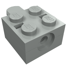 Arm Holder Brick 2 x 2 without Hole and 1 Arm (792c01)