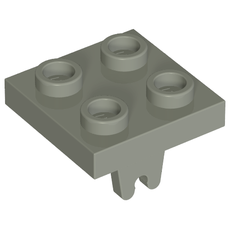 Plate Special 2 x 2 with Wheel Holder Bottom (8)