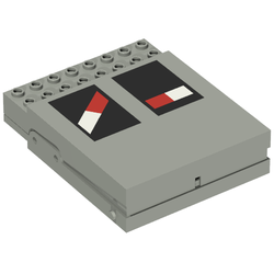 LEGO PART 4707c05 Control Unit, Train 12V, 8 x 10 with Level Crossing ...