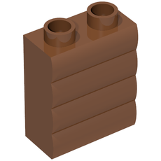 Duplo Brick 1 x 2 x 2 Log Effect (18783)