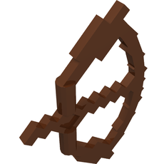 Weapon Bow and Arrow, Blocky (18792)