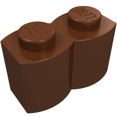 Brick Special 1 x 2 Palisade [aka Log] (30136)
