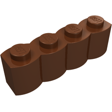 Brick Special 1 x 4 Palisade [aka Log] (30137)
