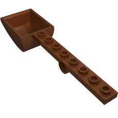 Launcher, with 1 x 8 Plate with Pin Hole and Bucket (Catapult) (30275)
