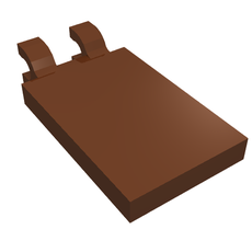 Tile Special 2 x 3 with 2 Clips [Thick U Clips] (30350c)