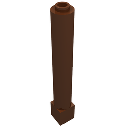 Lego® 43888, 6178916 pillar column 1x1x6 tan