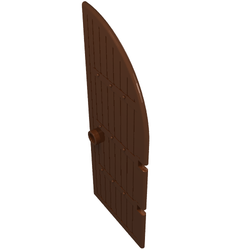 Door, Gate 1 x 4 x 9 Curved Top