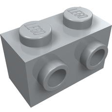 Brick Special 1 x 2 with 2 Studs on 1 Side (11211)