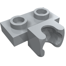 Plate Special 1 x 2 5.9mm Centre Side Towball Socket (14704)