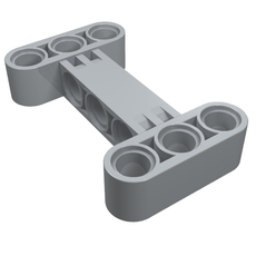 Technic Beam 3 x 5 Thick [90° Offset Centre Beam Holes] (14720)