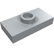 Plate Special 1 x 2 with 1 Stud with Groove and Inside Stud Holder (Jumper) (15573)