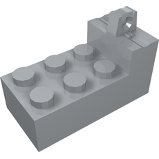 Hinge Brick 2 x 4 Locking with 1 Finger on Top at One End (18455)
