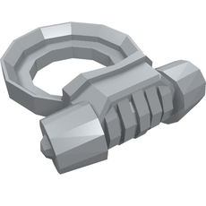 Minifig Neckwear Scuba Breathing Regulator (24135)