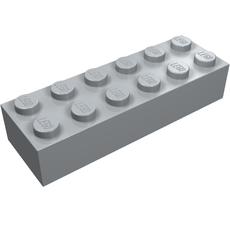 Brick 2 x 6 (2456)