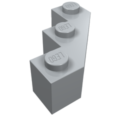 Brick Wedged 3 x 3 Facet (2462)